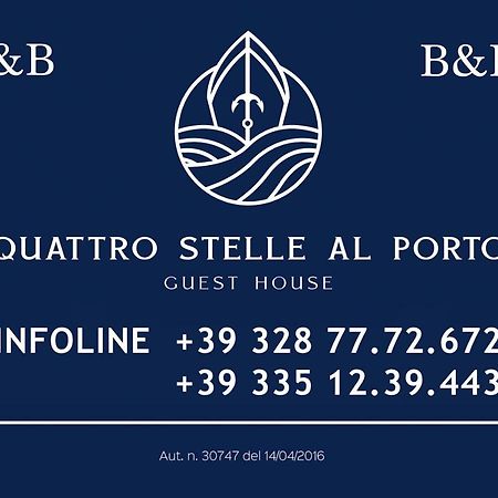 Quattro Stelle Al Porto Guest House Чивитавеккья Экстерьер фото